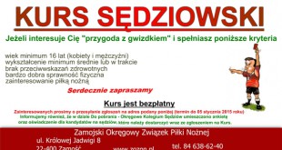 Kurs sedziowski 2015